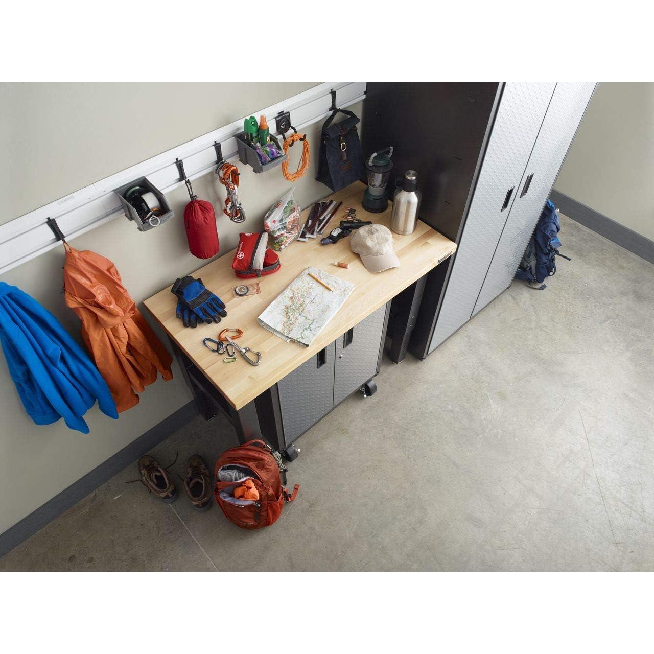 Ganchos de Almacenamiento Gladiator J y L - Paquete de 8