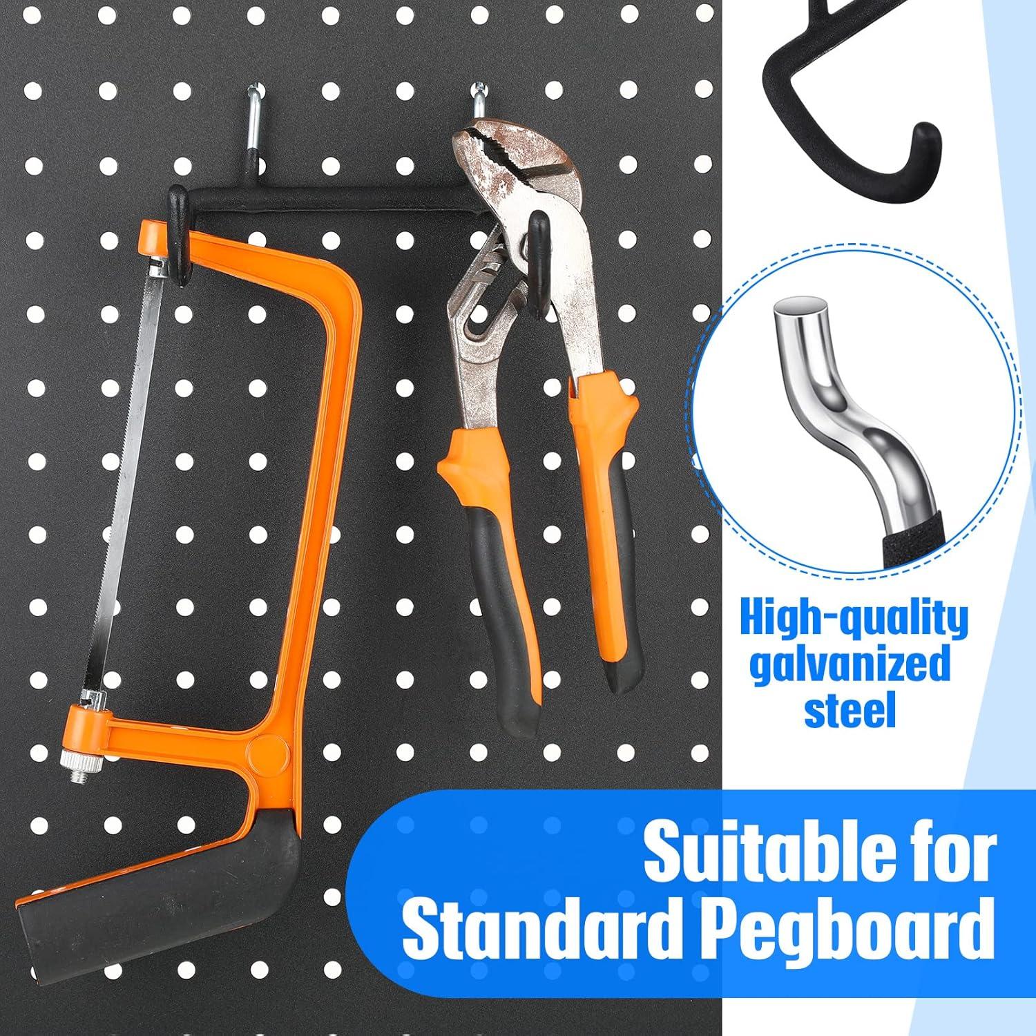 Ganchos Utilitarios para Tablero de Clavos Zhengmy - 20 Pcs