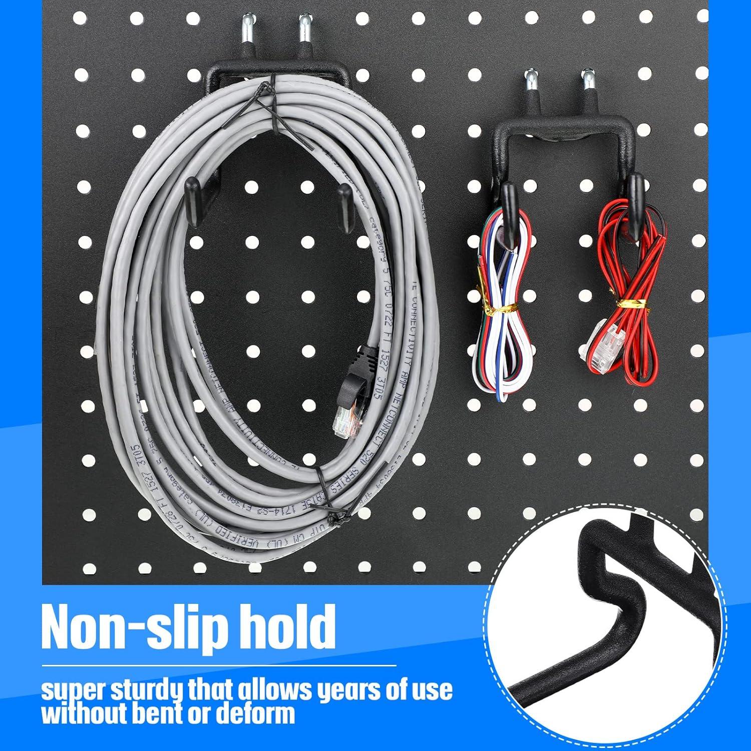 Ganchos Utilitarios para Tablero de Clavos Zhengmy - 20 Pcs