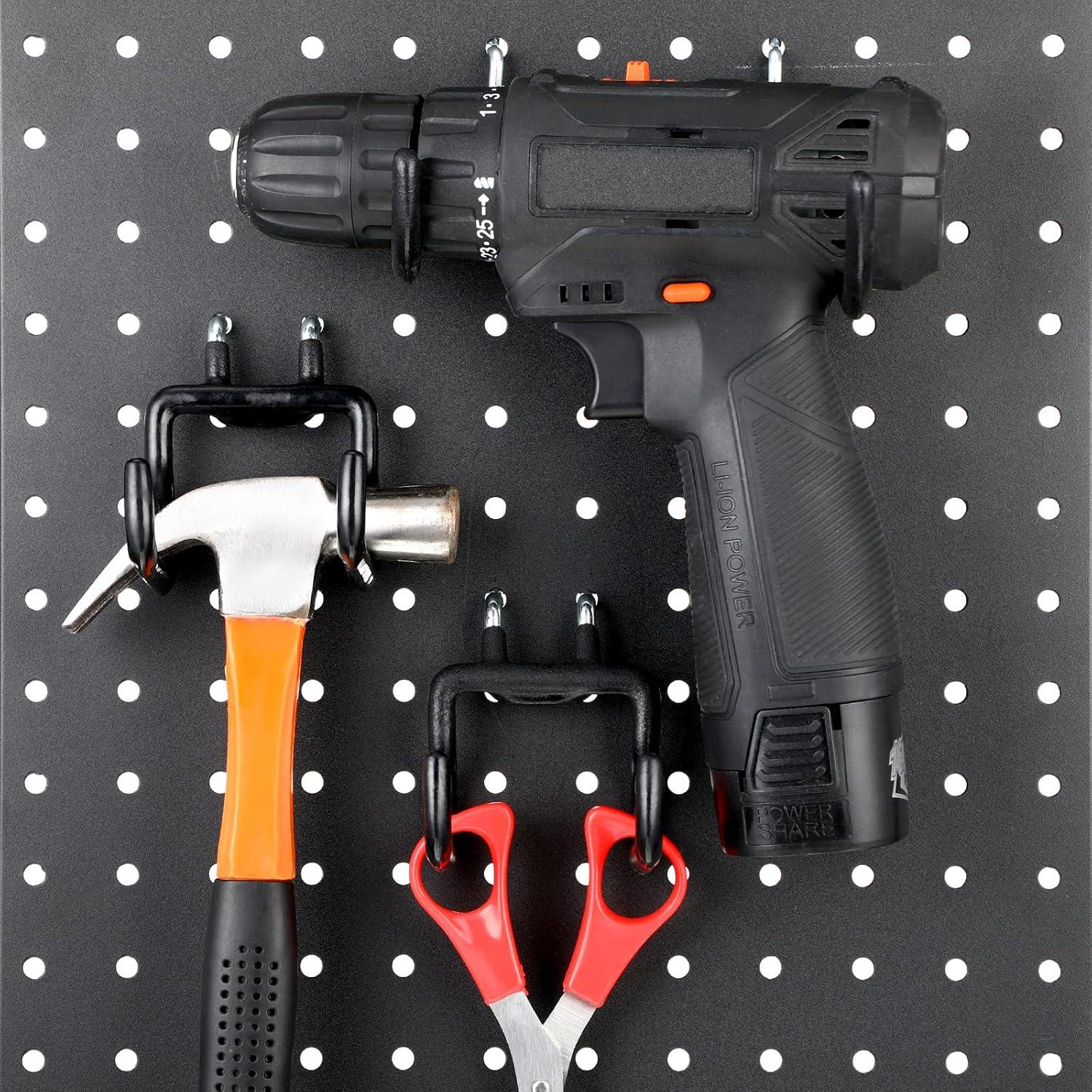 Ganchos Utilitarios para Tablero de Clavos Zhengmy - 20 Pcs