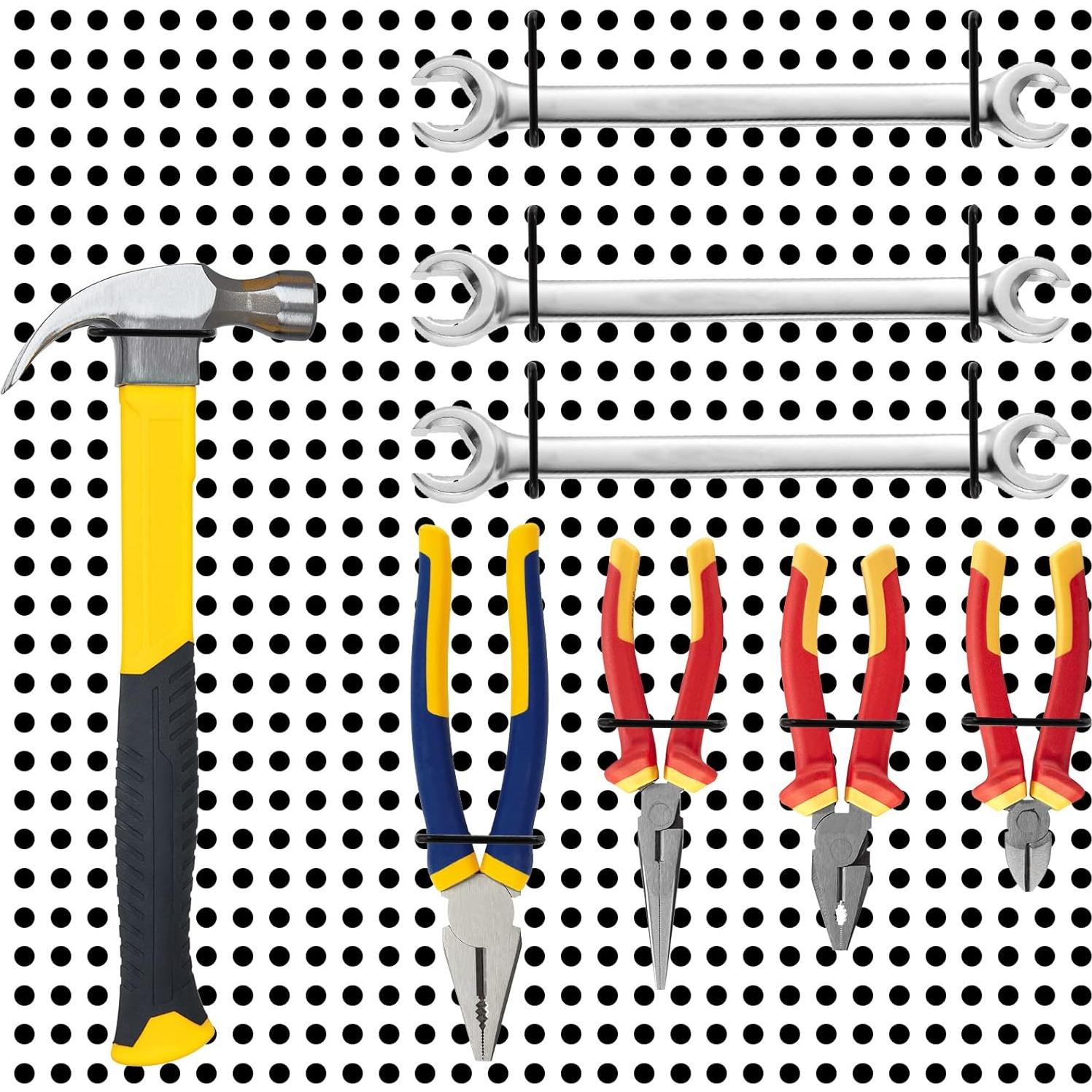 Soportes para Alicates de Tablero Perforado Waziaqoc 16 Piezas