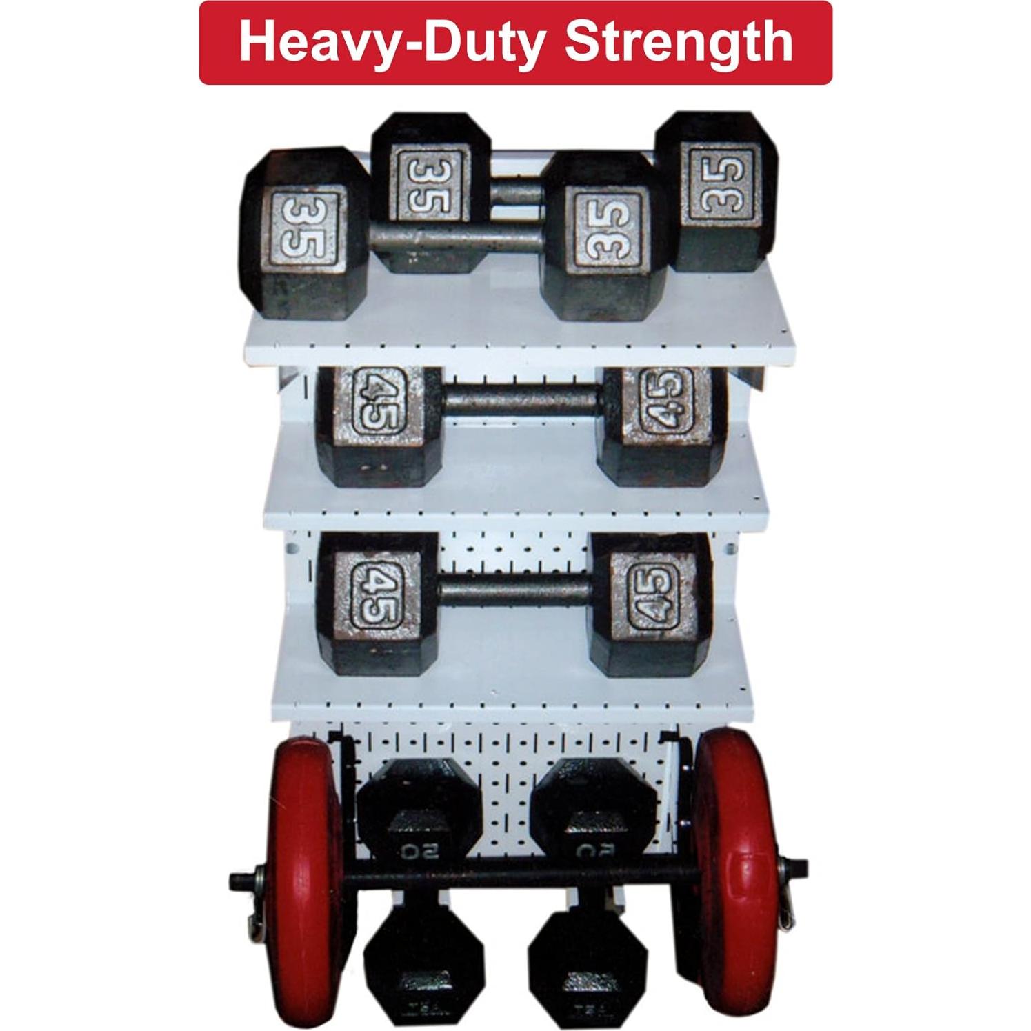 Paneles de Pegboard de Metal Azul Wall Control 81.28x81.28 cm