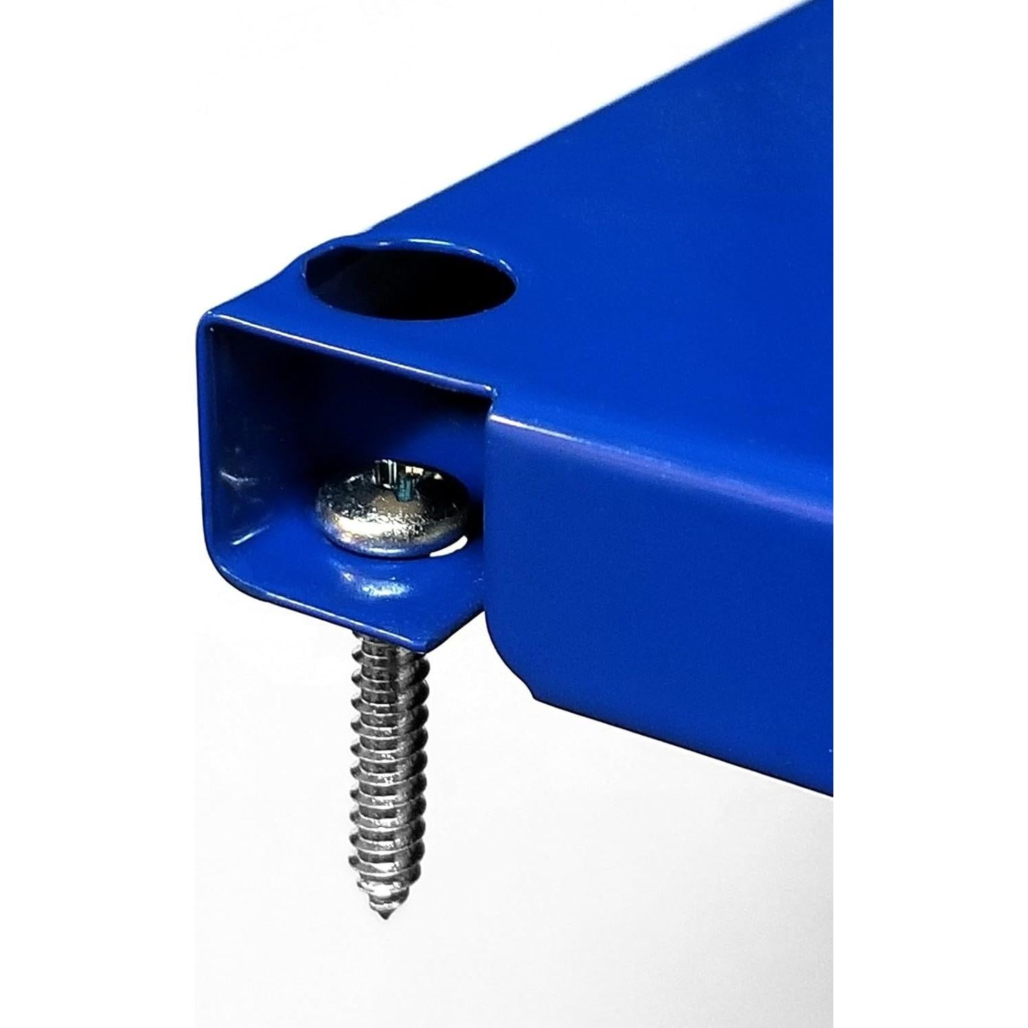 Paneles de Pegboard de Metal Azul Wall Control 81.28x81.28 cm