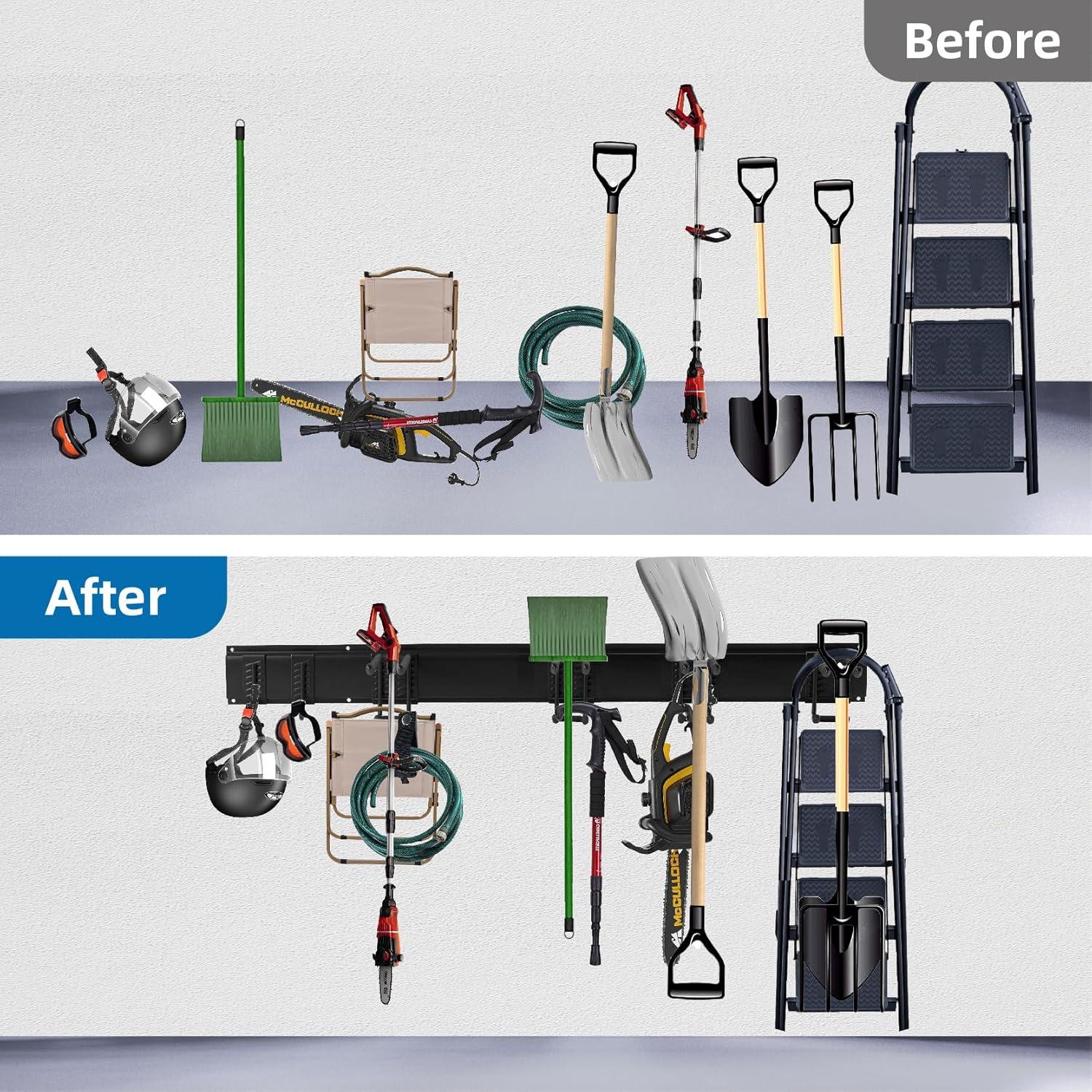 Organizador de Herramientas de Jardín Sinoer 81.28cm 10Pcs