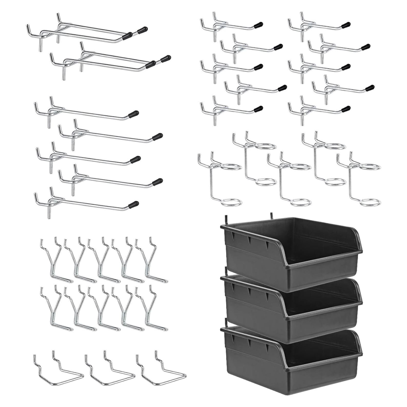 Ganchos para Tablero de Clavos G.CORE 38 Piezas Surtido