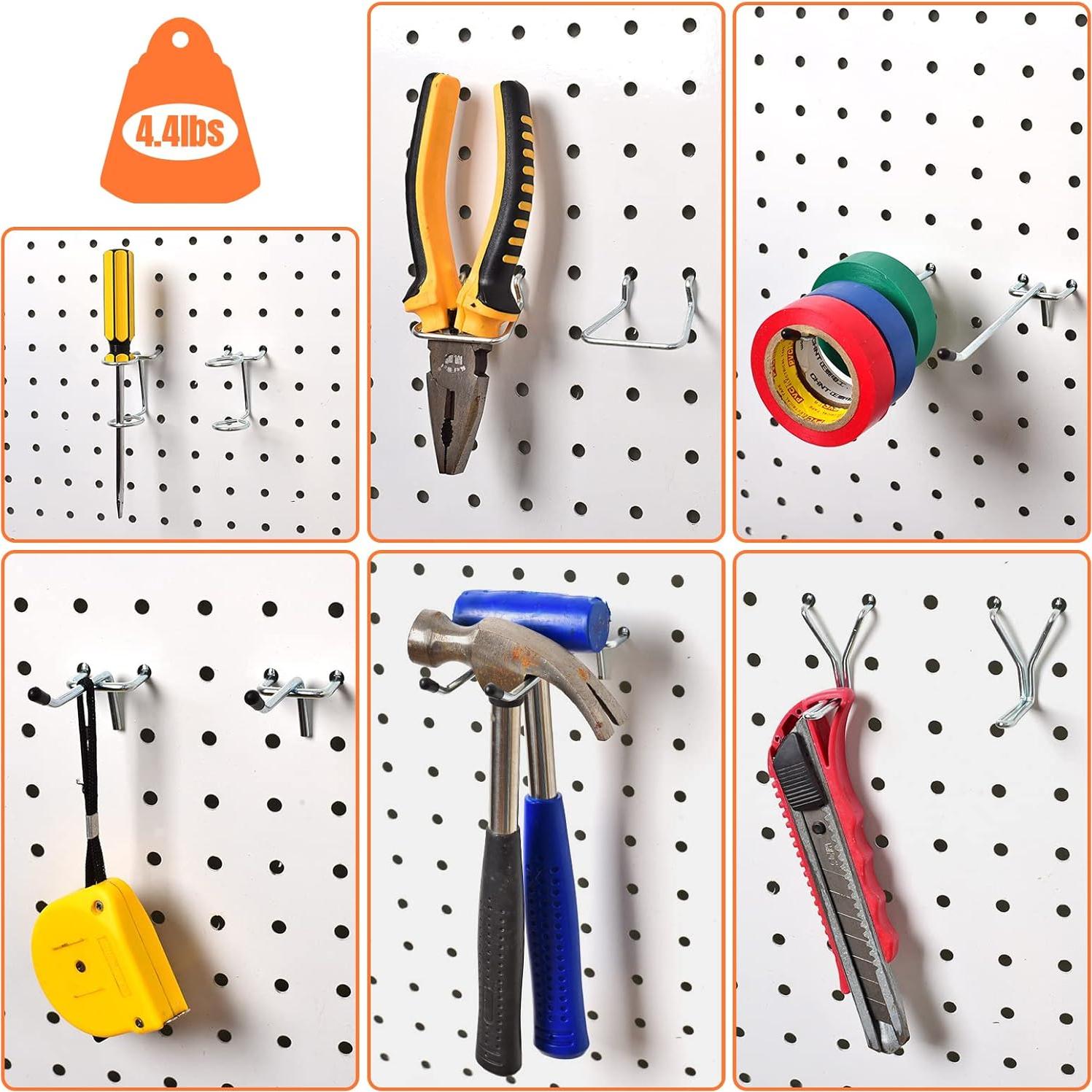 Ganchos para Tablero de Clavos G.CORE 38 Piezas Surtido