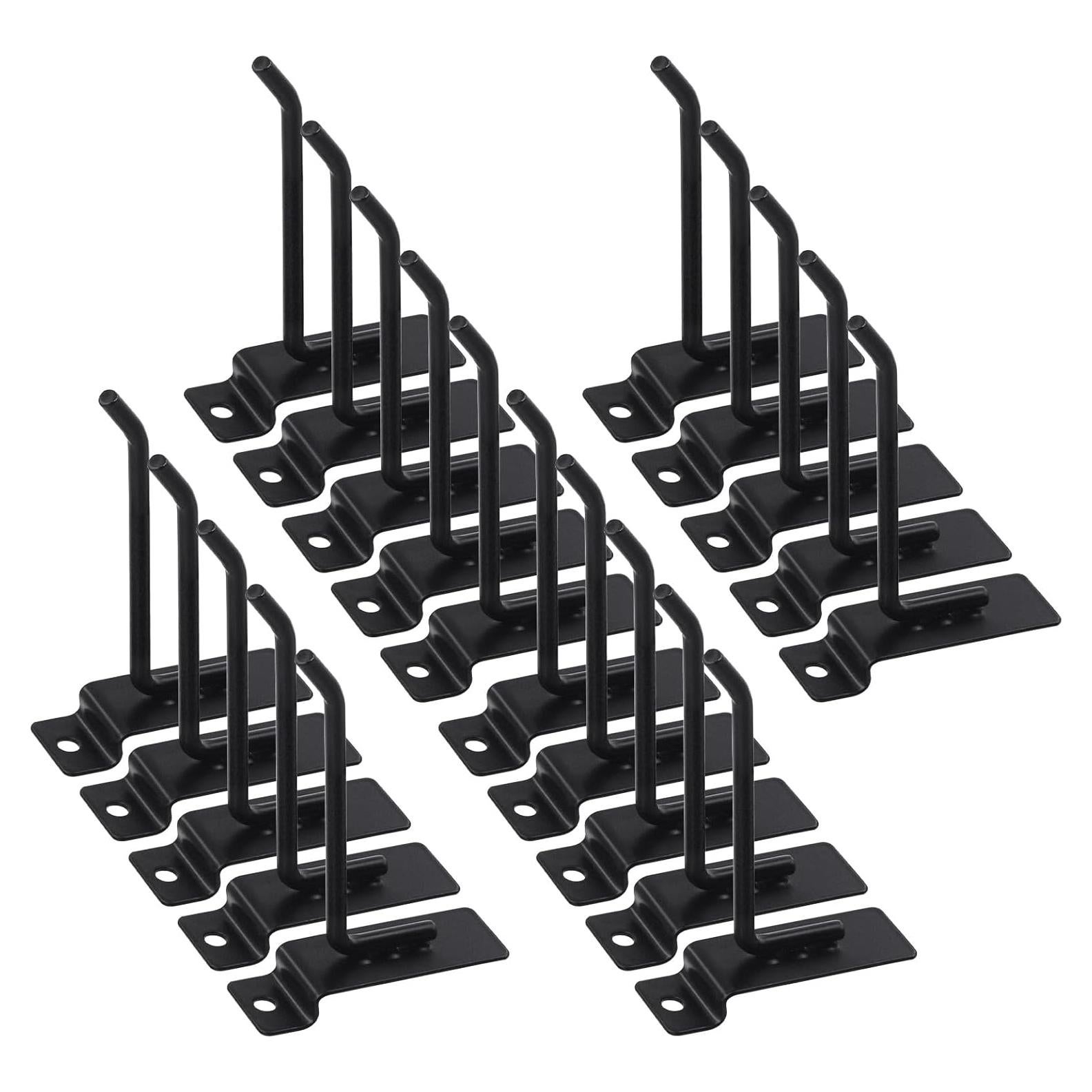 Ganchos de Slatwall Swpeet 10.16 cm 20 Pcs Alta Resistencia