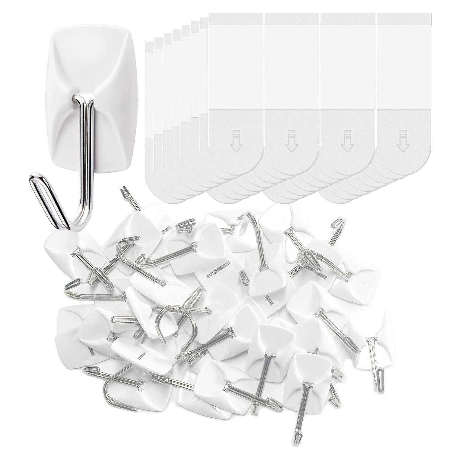 Ganchos Adhesivos Sin Daño Sinfuo 32 Ganchos Alta Resistencia