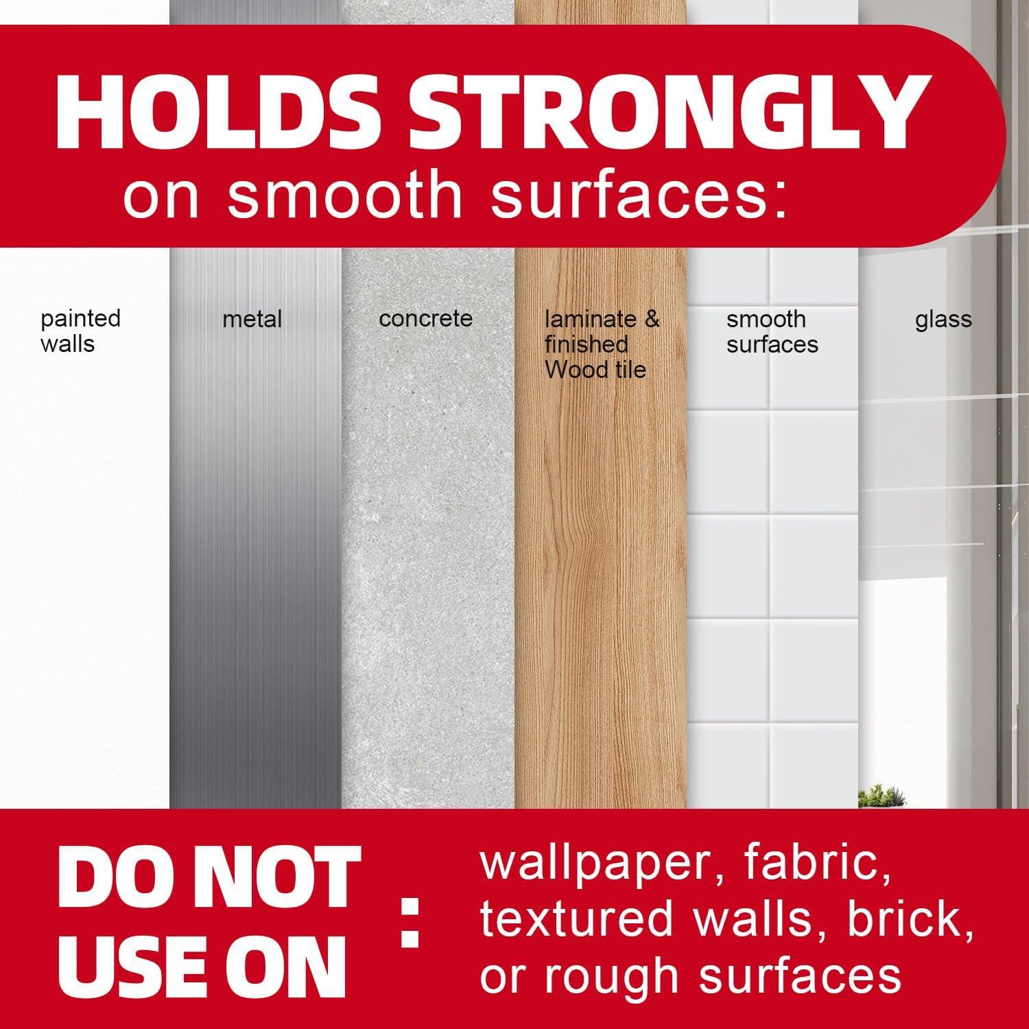 Ganchos Adhesivos Sin Daño Sinfuo 32 Ganchos Alta Resistencia