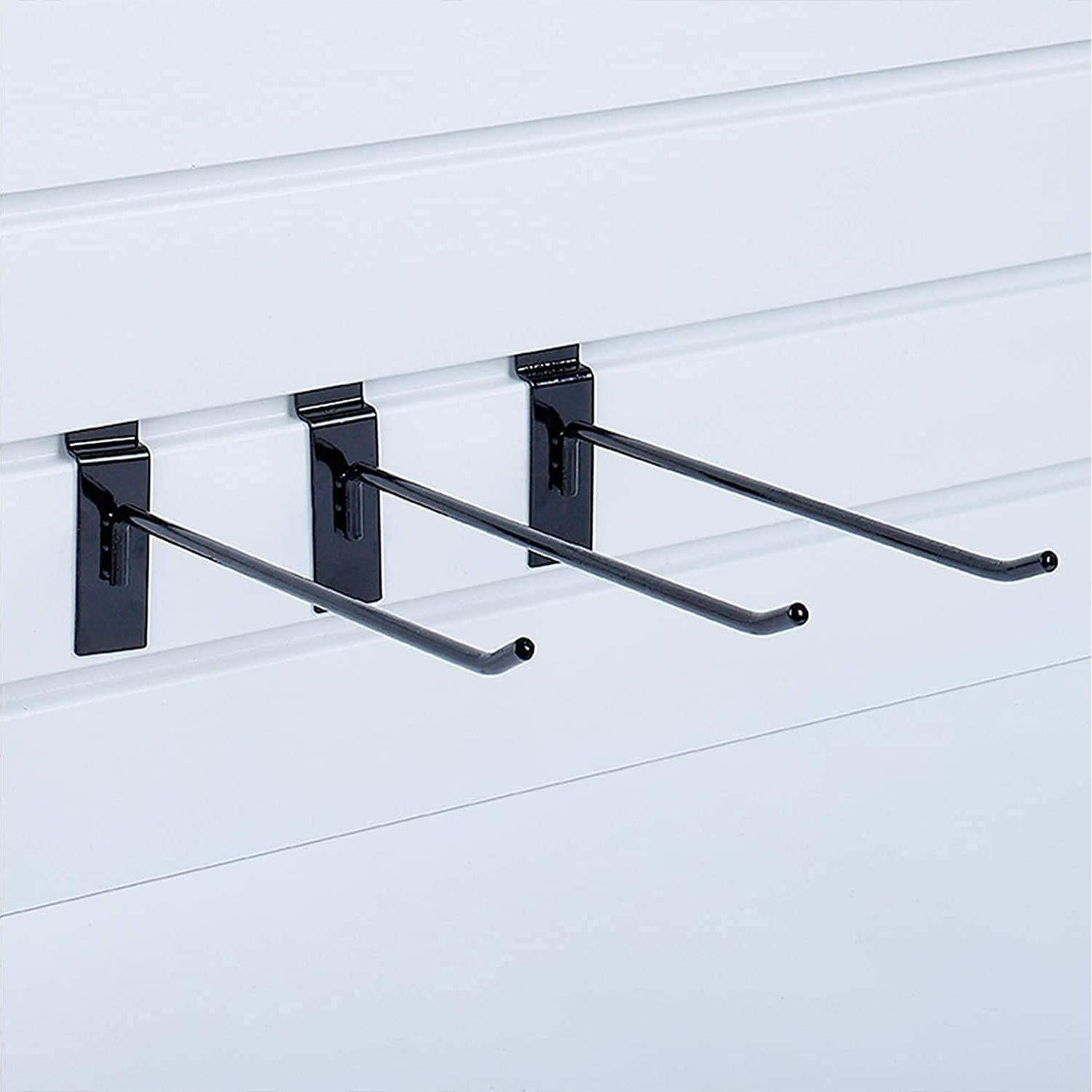 Ganchos de Metal Pesados SOLUCIONES KINGDOM - Paquete de 12