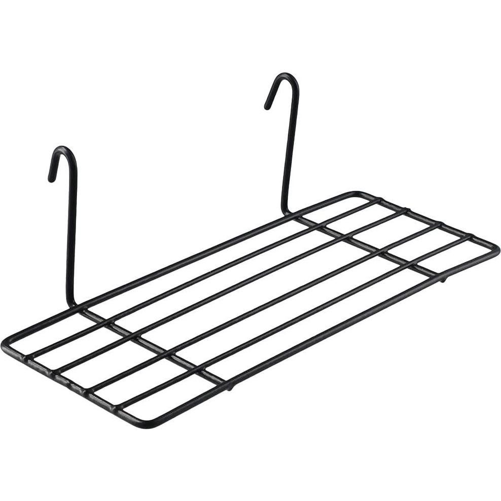 Ganchos para Tablero Perforado FEIYING 5pcs Hierro Negro