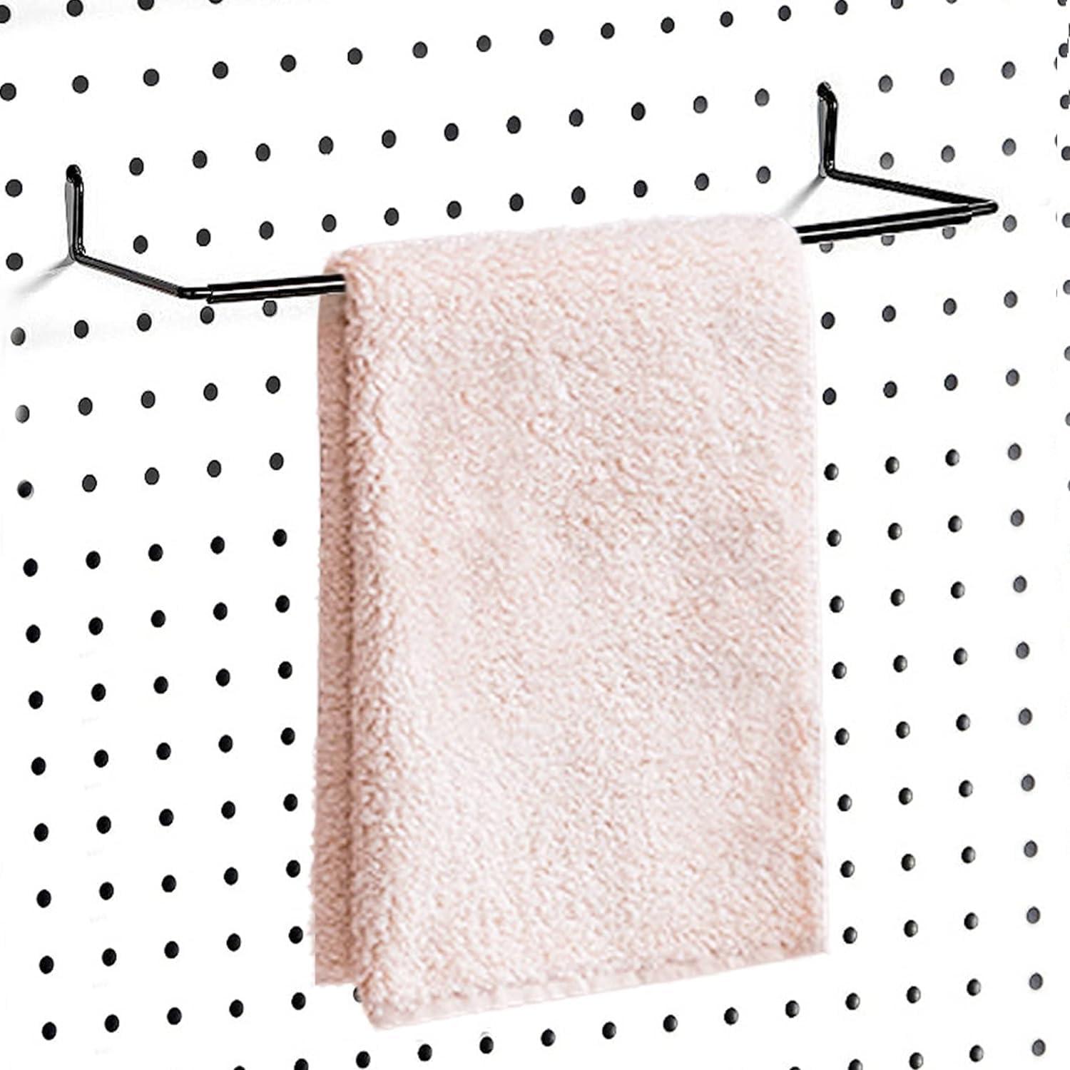 Soporte de Toallas para Tablero de Clavos AccEncyc 4 Pcs