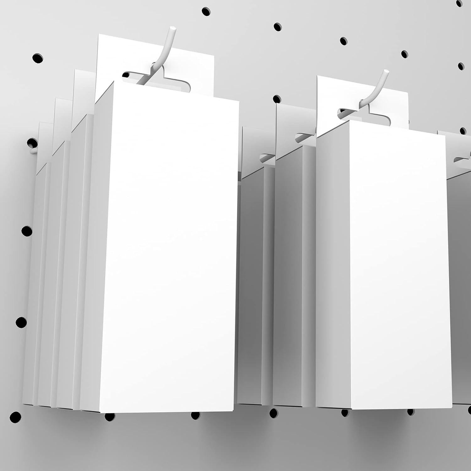 Ganchos de Tablero de Clavos MECCANIXITY 5 cm Paquete de 20