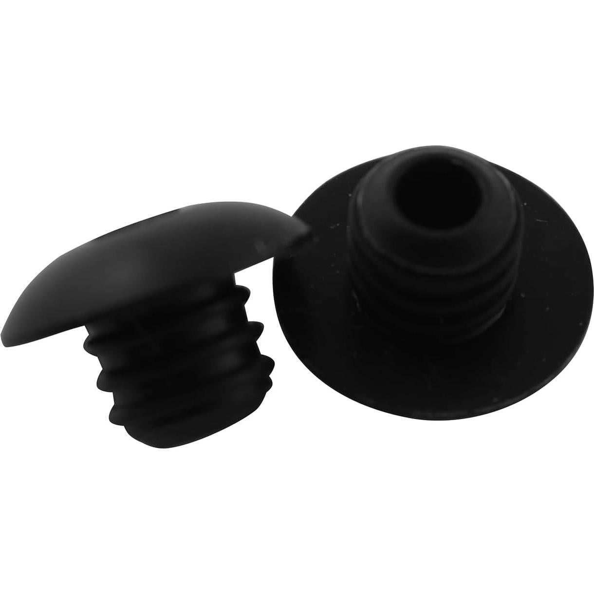 50 Tapones de Goma Rosca LQ Industrial para Ganchos de Tablero