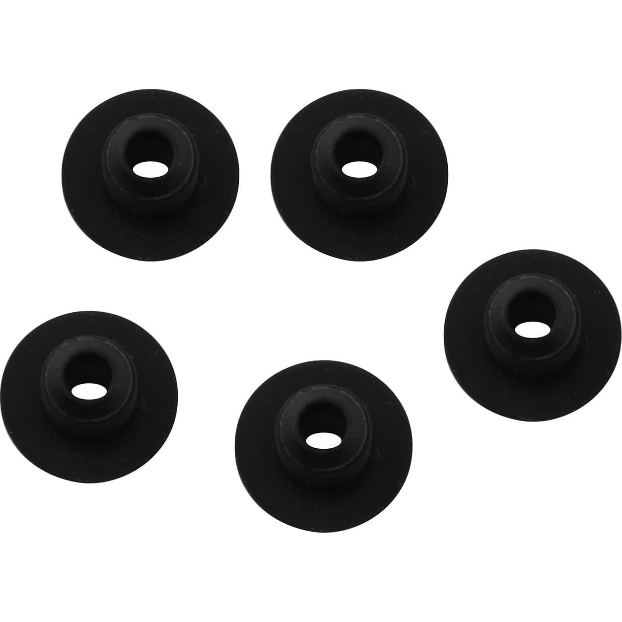 50 Tapones de Goma Rosca LQ Industrial para Ganchos de Tablero