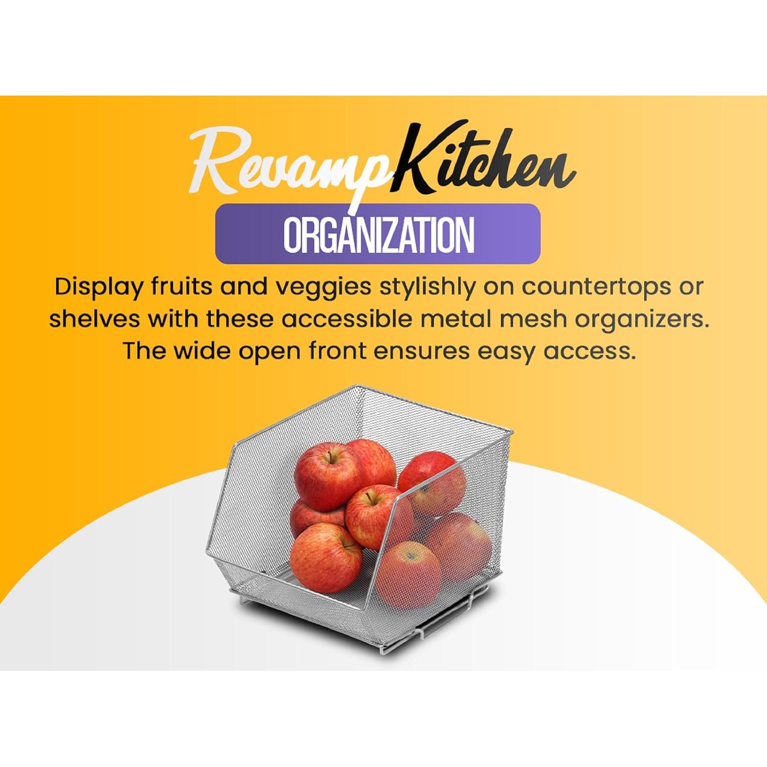 Cesta de Almacenamiento Abierta YBM HOME Negra 25.4x22.9x15.2 cm