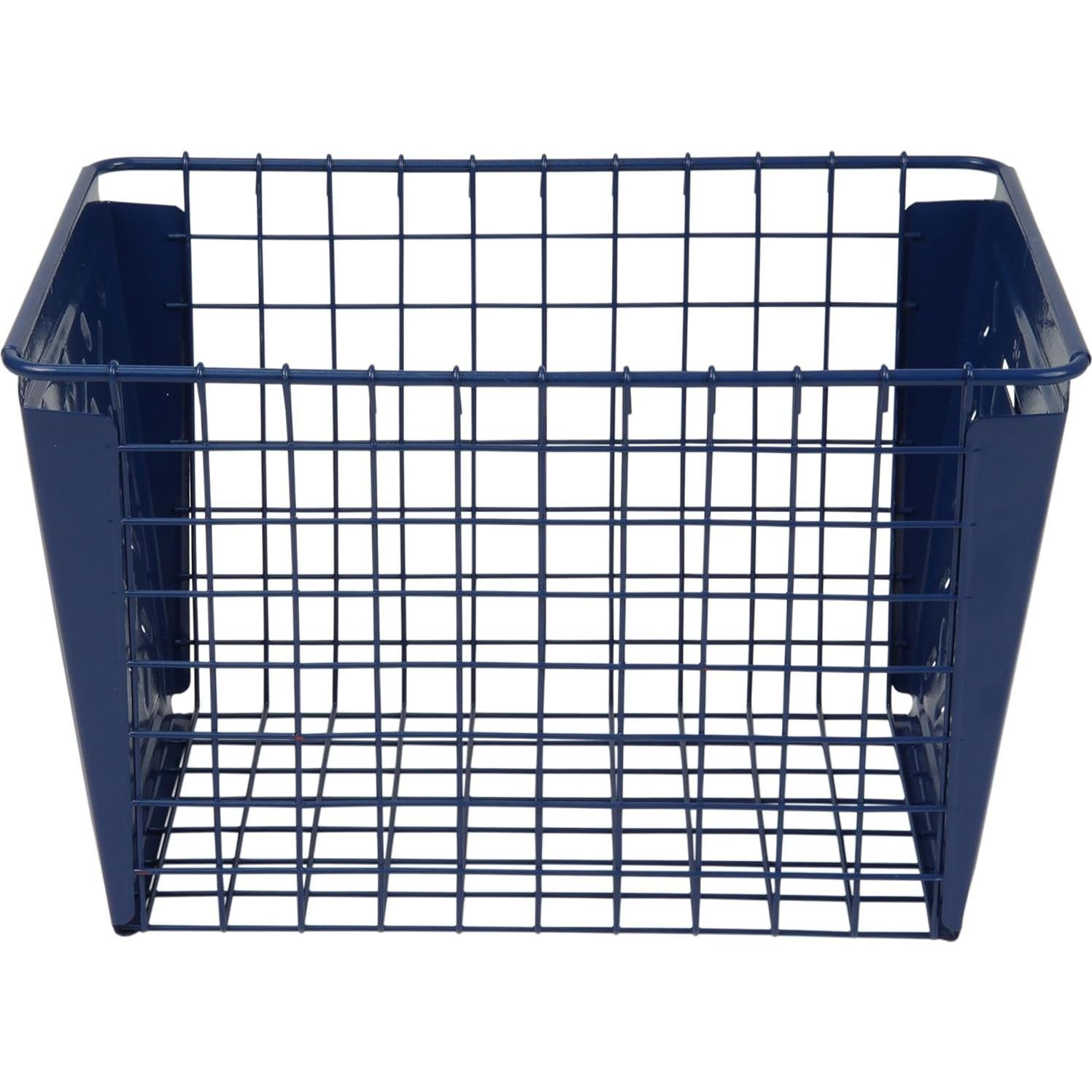 Canasta de Almacenamiento Mediana Spectrum Diversified Macklin Azul Marino