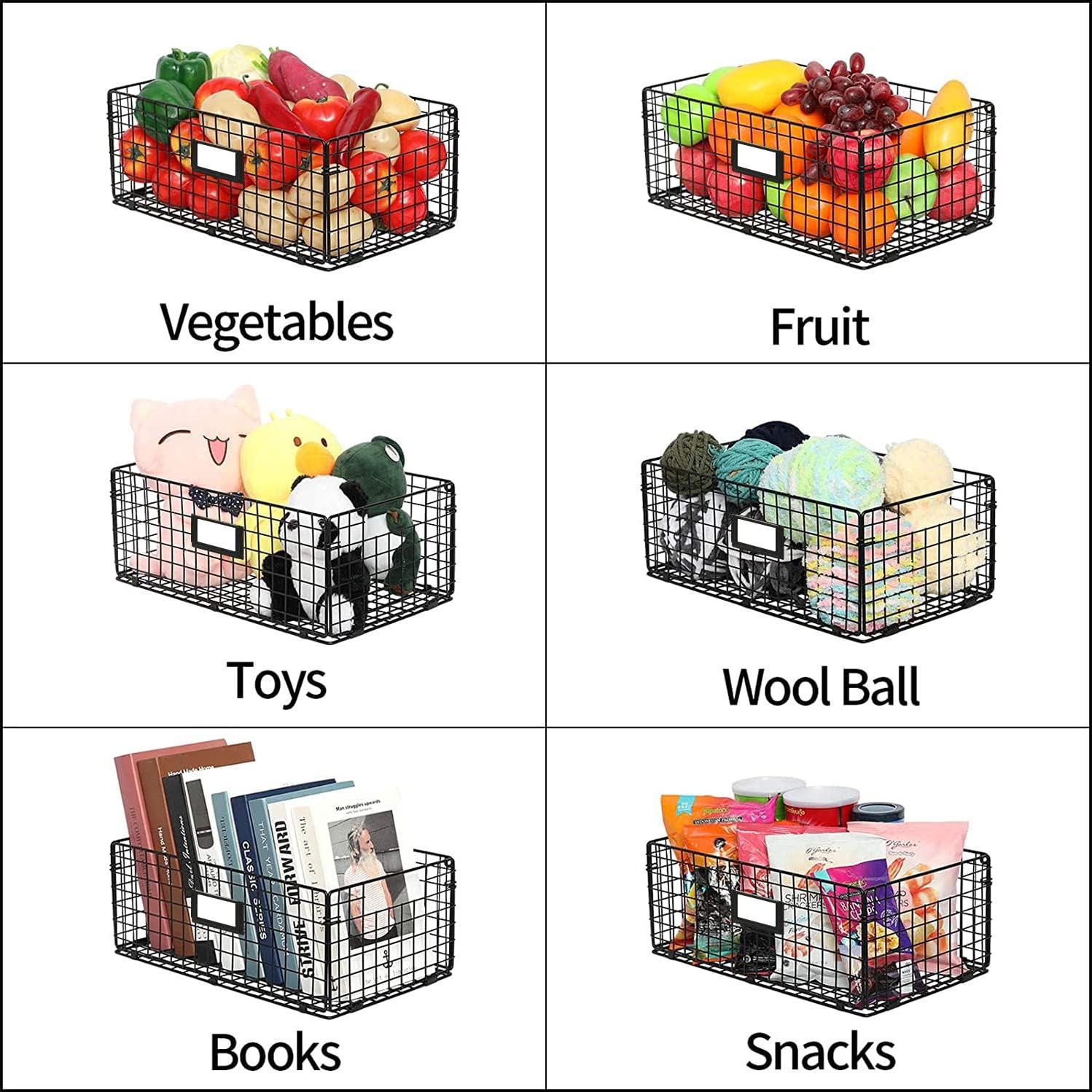 Organizador Plegable de Alambre X-cosrack - 3 Paquetes 40.64x24.13x15.24 cm