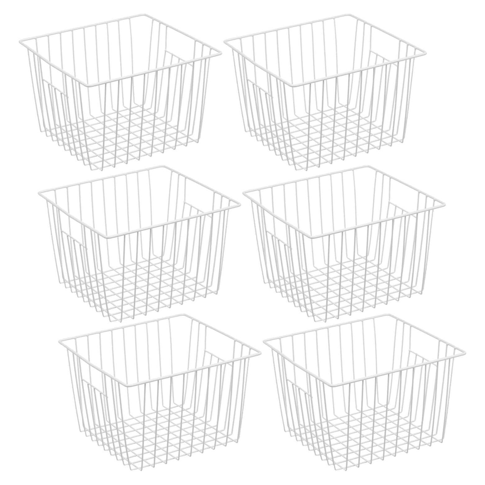 Cestas de Almacenamiento iPEGTOP para Congelador - Paquete de 6