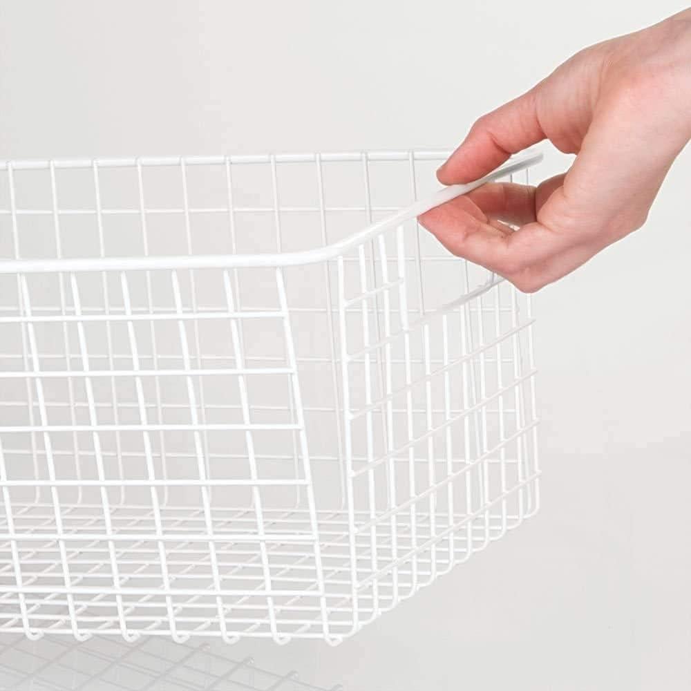 Cestas de Almacenamiento de Alambre Redrubbit, Set de 6 Grandes