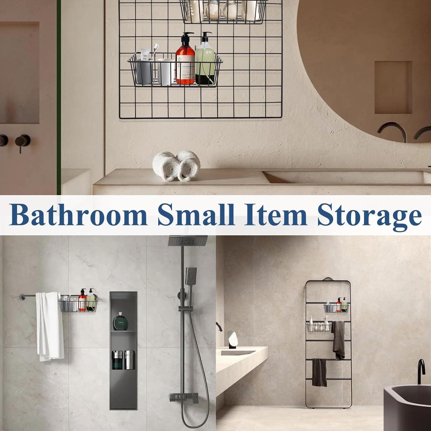 10 Cestas de Alambre Colgantes ZOFORTY para Almacenamiento