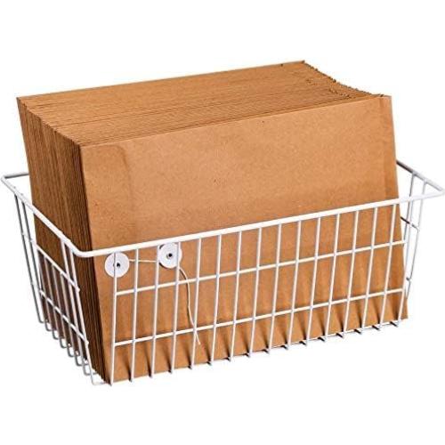 Cestas de Congelador Slideep 2 Unidades Blanco 39.9x24.1x16 cm