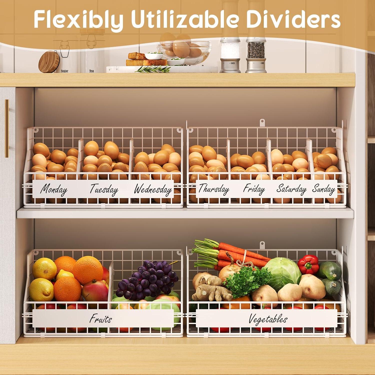 Soporte para Huevos Keomaisyto Blanco con 5 Divisores