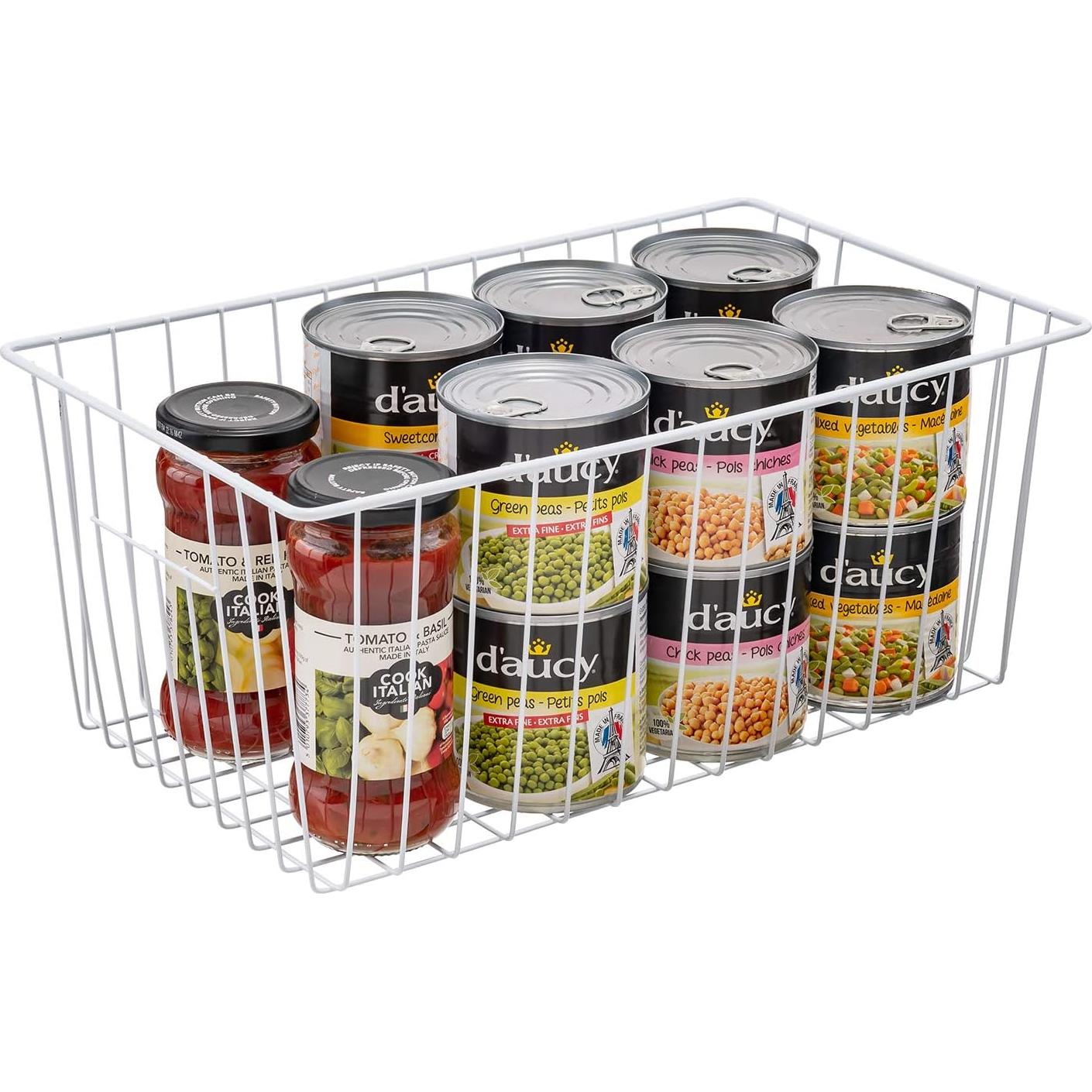 Organizador de Almacenamiento de Alambre Y.Z.Bros - 3 Cestas para Congelador 40.64x25.4x17.78cm