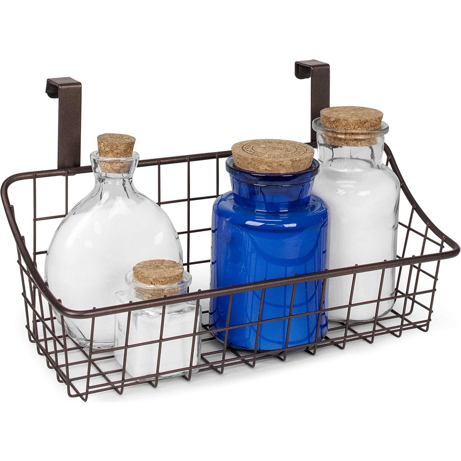 Cesta Colgante de Alambre Spectrum Bronce 13.34x28.58 cm