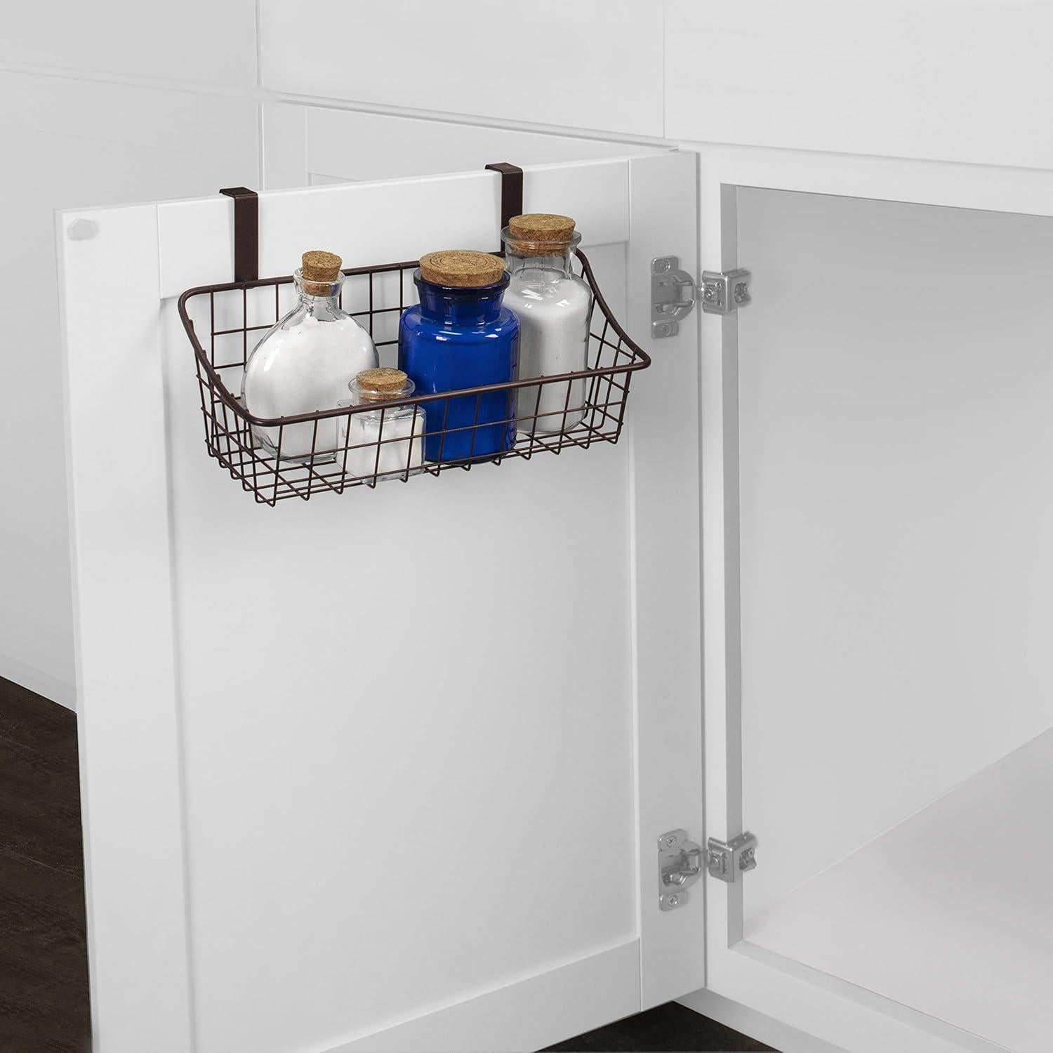 Cesta Colgante de Alambre Spectrum Bronce 13.34x28.58 cm