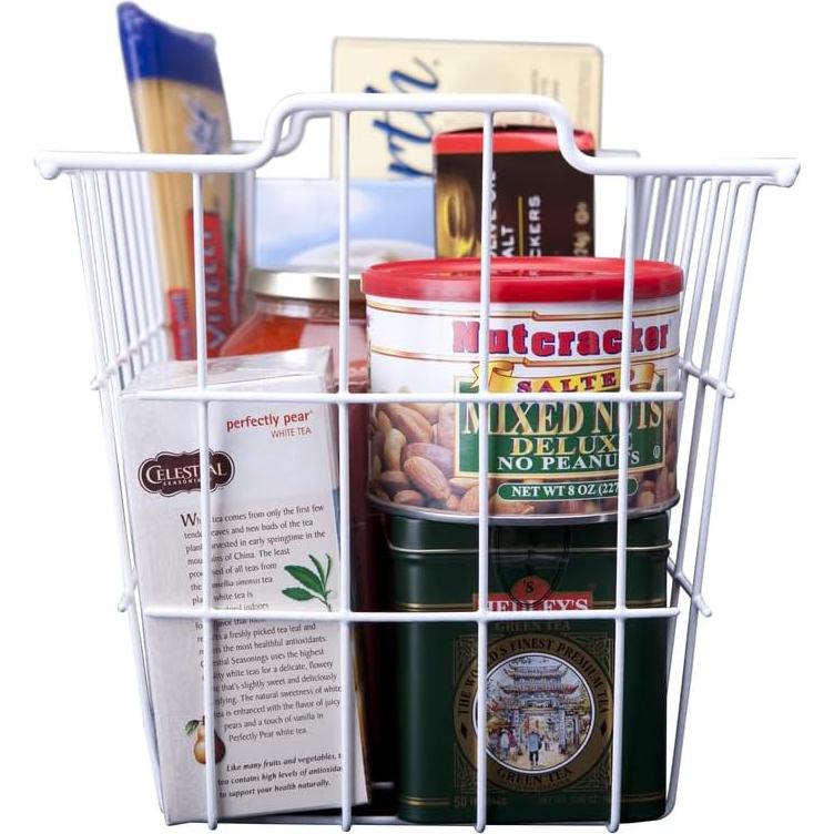 Canasta de Almacenamiento Profunda GRAYLINE Blanca 40604 23.4x40.6 cm