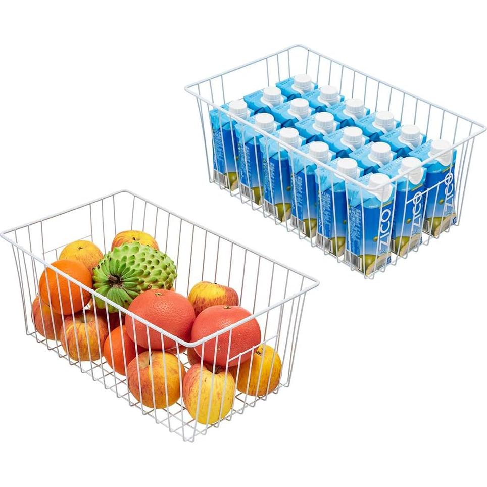 Organizador de Cestas de Alambre Lonpute - 6 Piezas 40.64x25.4x13.97cm