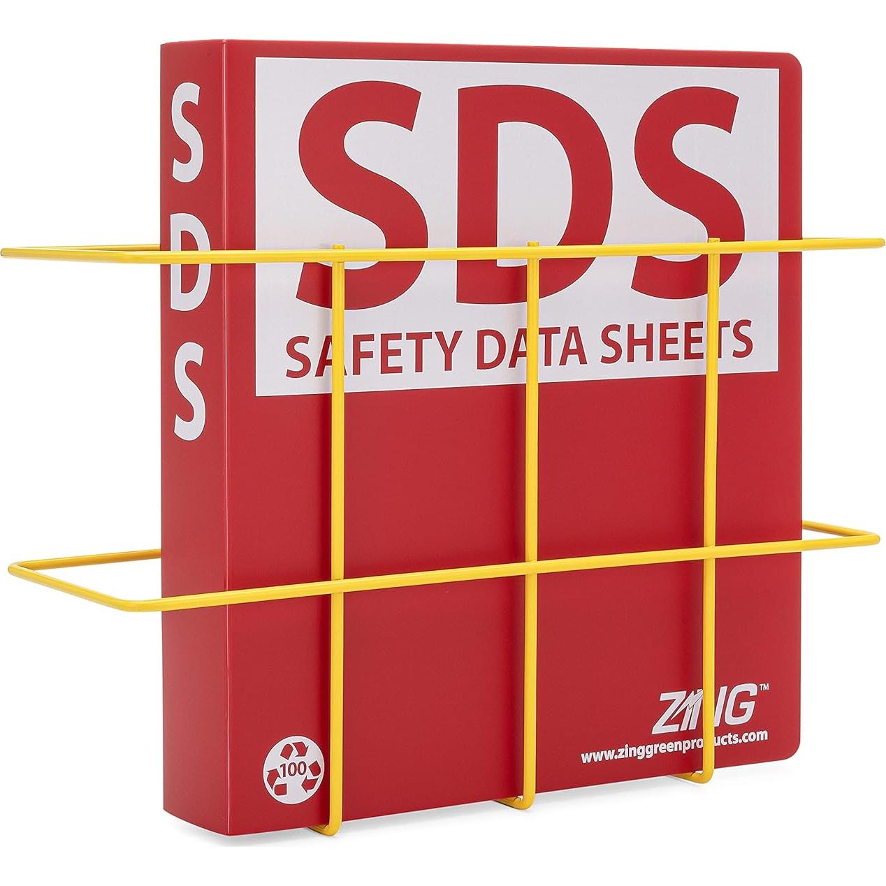 Soporte de Pared para Documentos SDS Zing 7199 Amarillo 22.9x35.6 cm