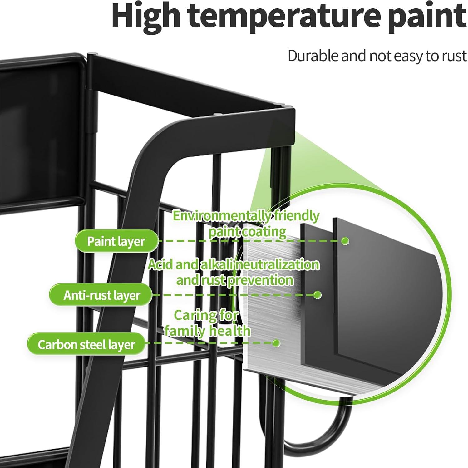 Estante Magnético para Nevera YIWANFW - 2 Set, 31x12.4 cm