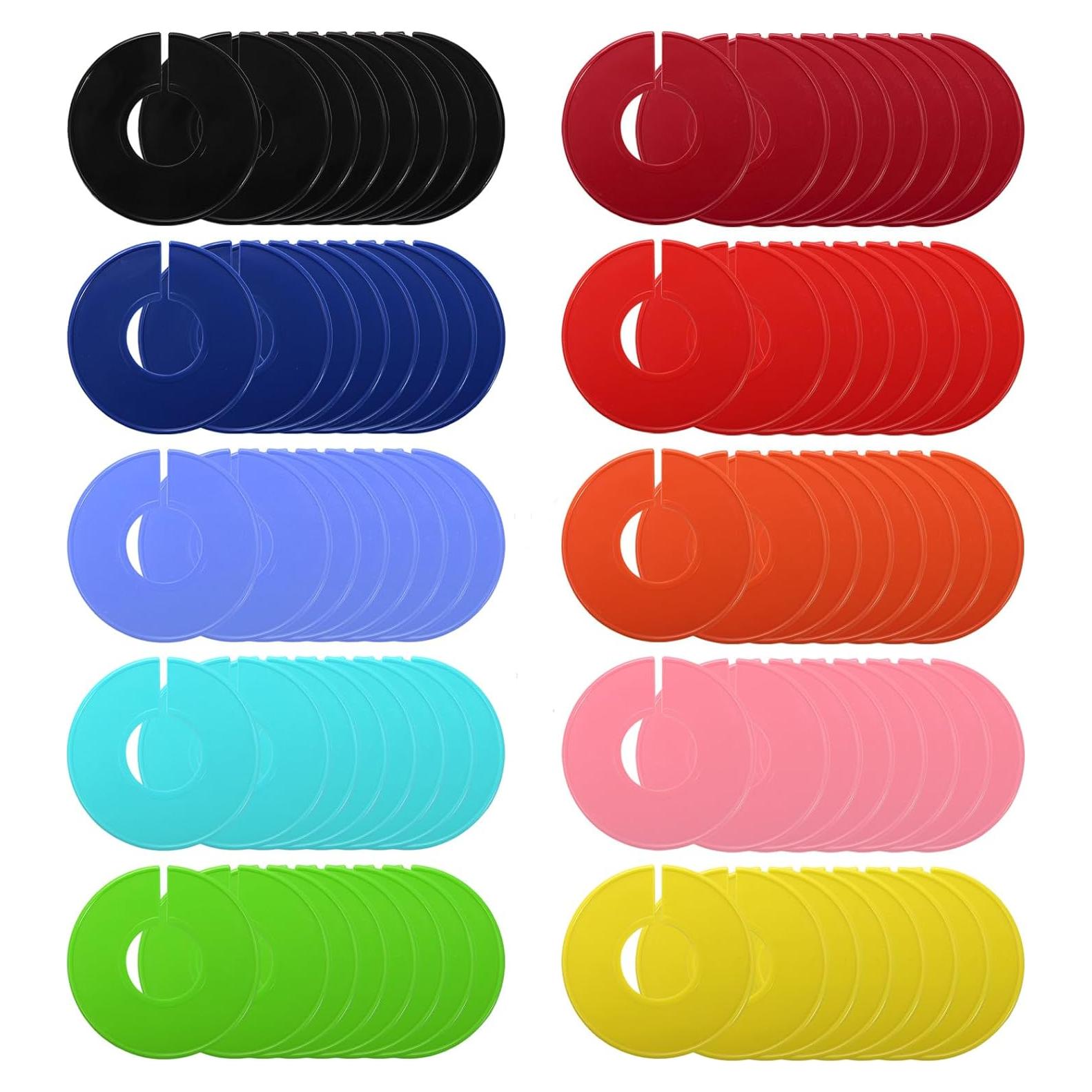 Divisores de Closet ZOOFOX 80 Piezas Colores 8.89 cm