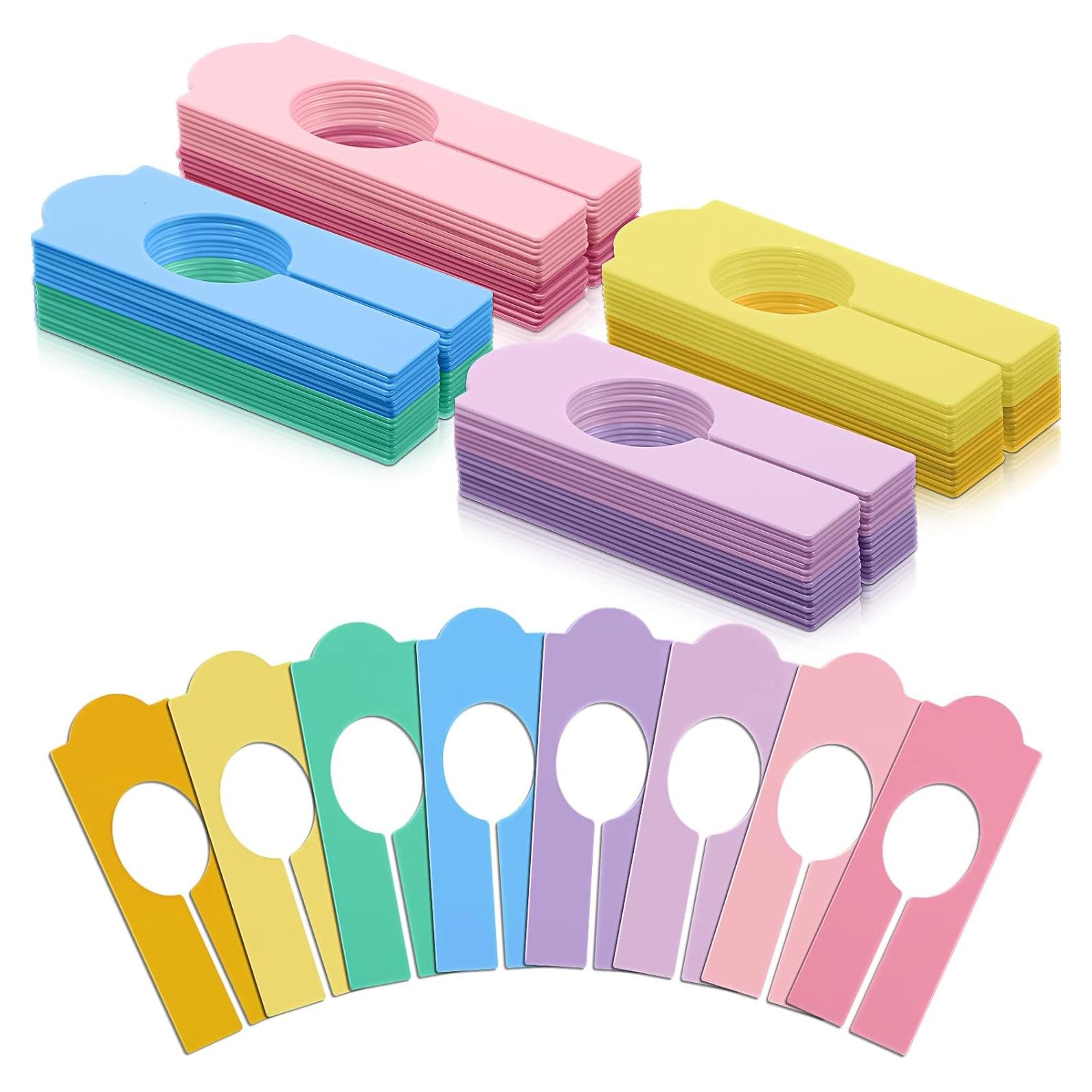 Divisores de Closet Sintuff 64 Pcs Multicolor Rectangulares