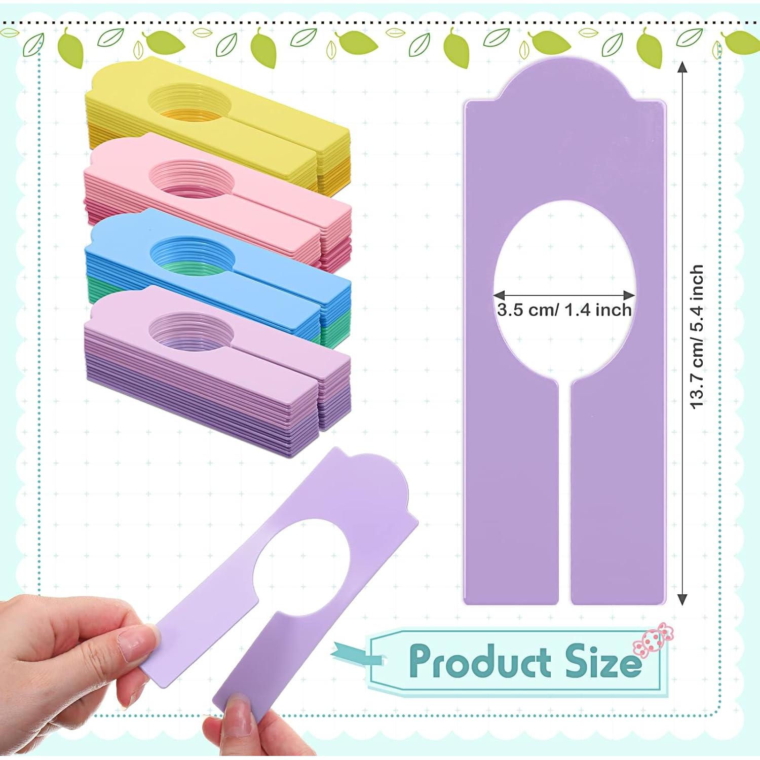 Divisores de Closet Sintuff 64 Pcs Multicolor Rectangulares