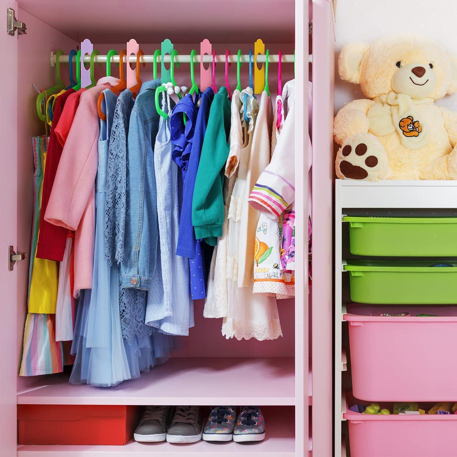 Divisores de Closet Sintuff 64 Pcs Multicolor Rectangulares