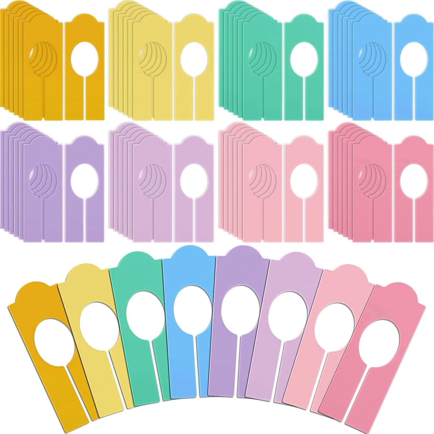Divisores de Closet Sintuff 64 Pcs Multicolor Rectangulares