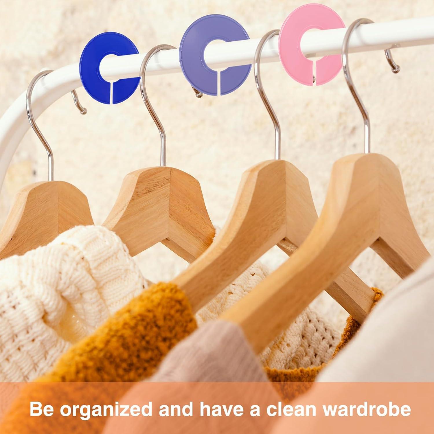 Divisores de Armario Coloridos Giantree - 10 Pcs Redondos 9cm