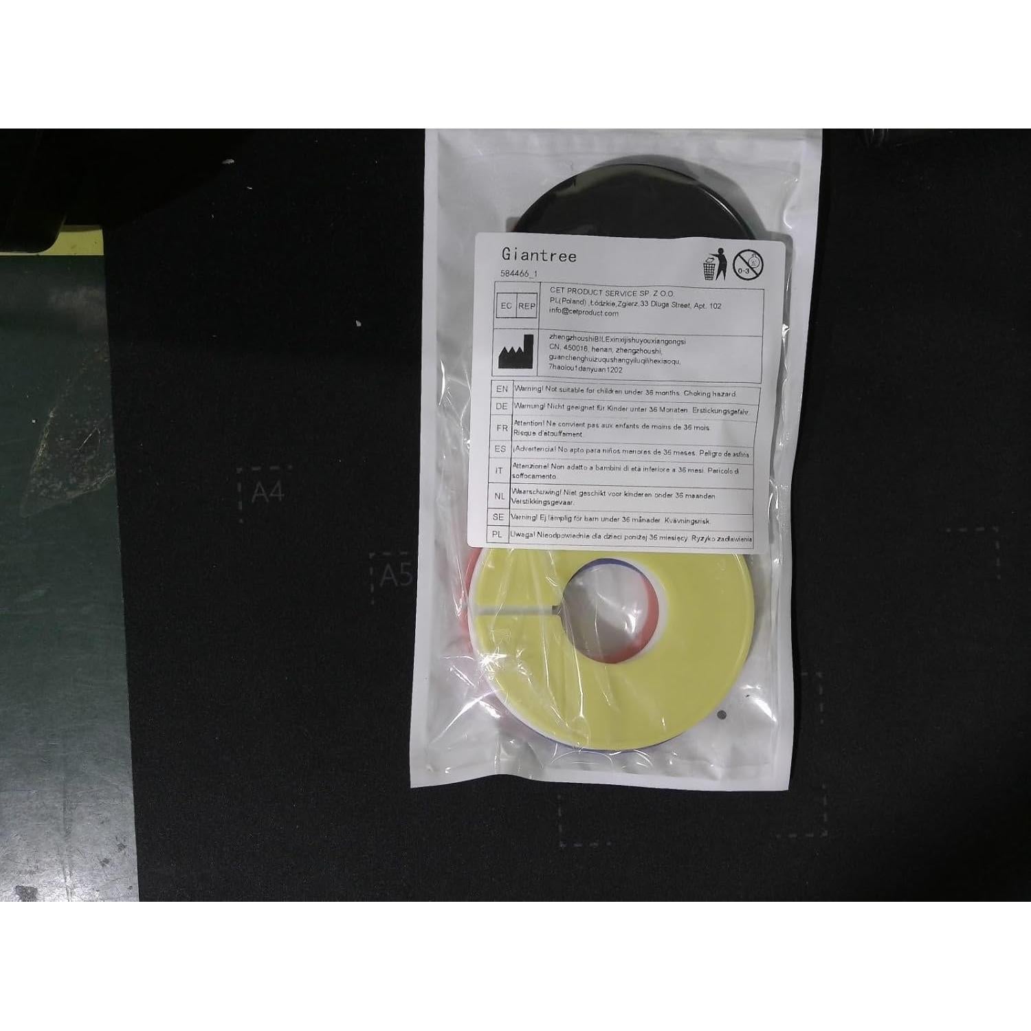 Divisores de Armario Coloridos Giantree - 10 Pcs Redondos 9cm