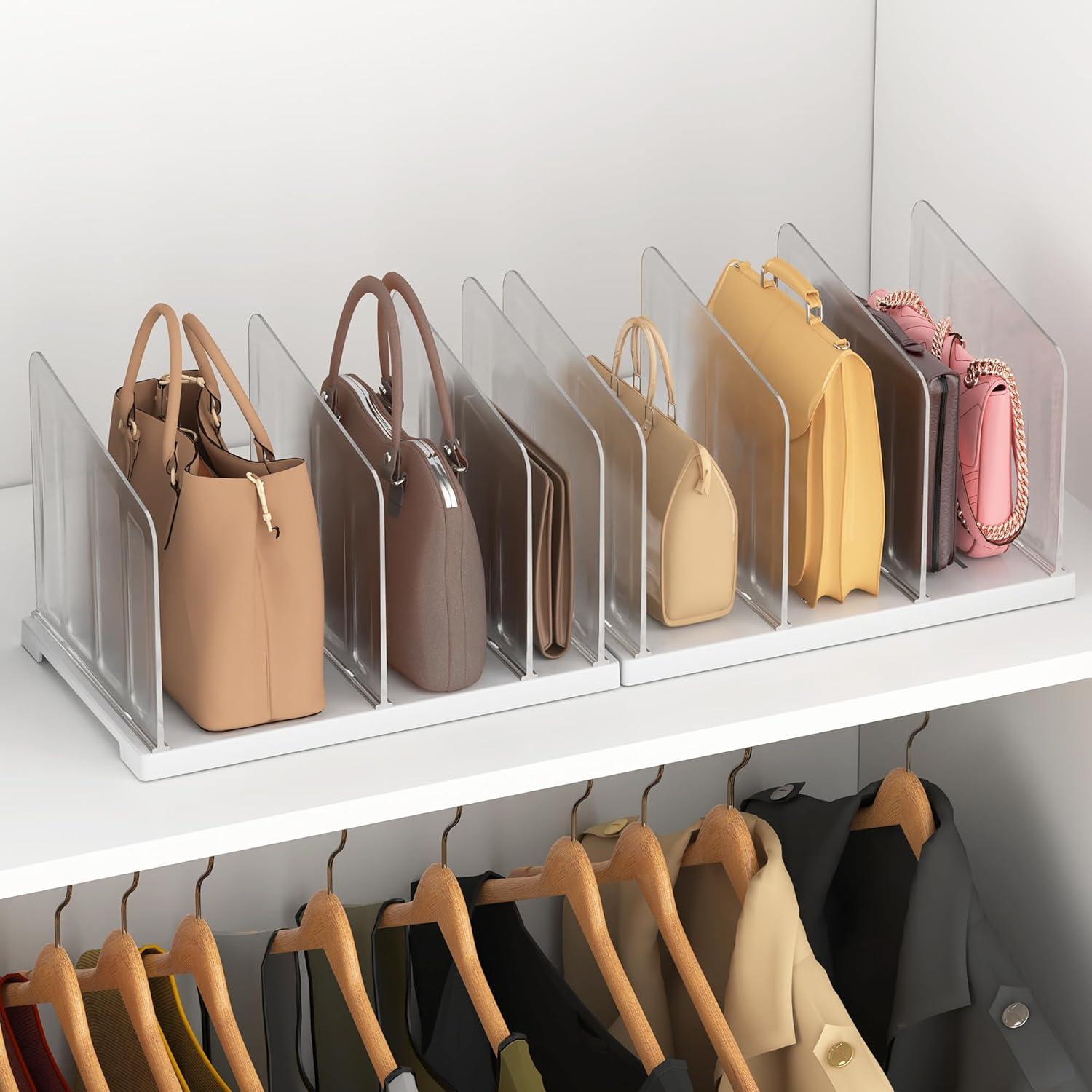 Divisores de Estante Ajustables Venuekkuri - 2 Piezas 33.8x22.9x21.6 cm