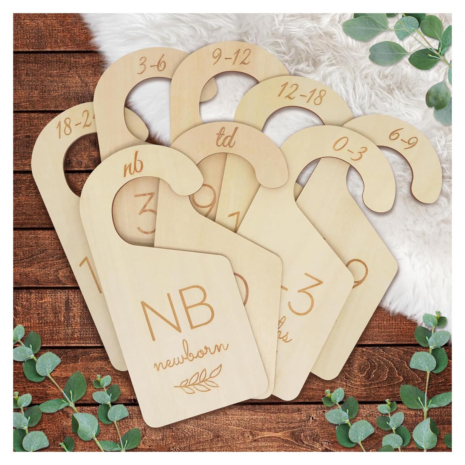 Divisores de Armario para Bebés ITDYB - Juego de 8 Madera