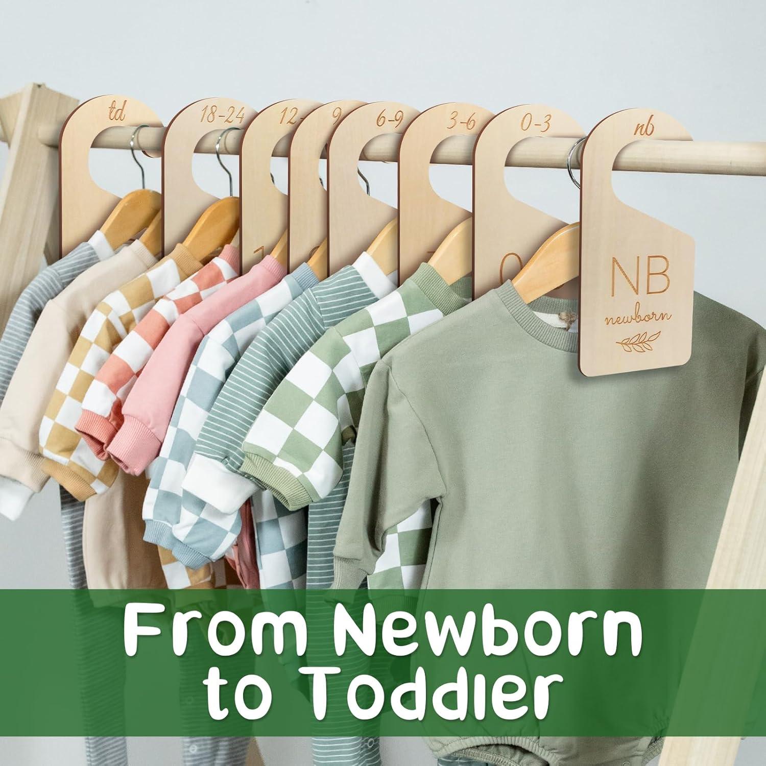 Divisores de Armario para Bebés ITDYB - Juego de 8 Madera