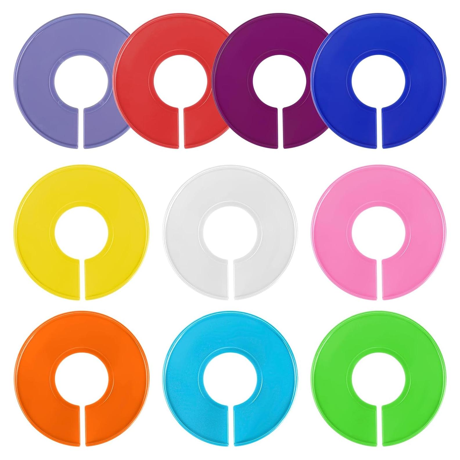 Divisores de Armario Mozeat 10 PCS Coloridos para Perchas