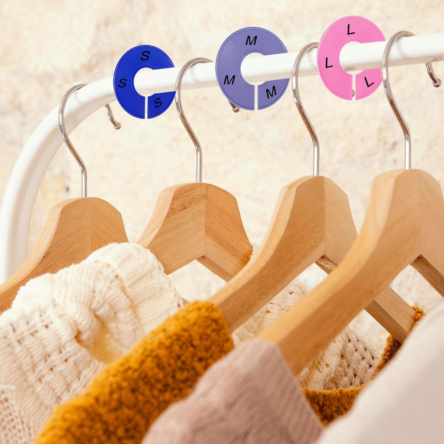 Divisores de Armario Mozeat 10 PCS Coloridos para Perchas