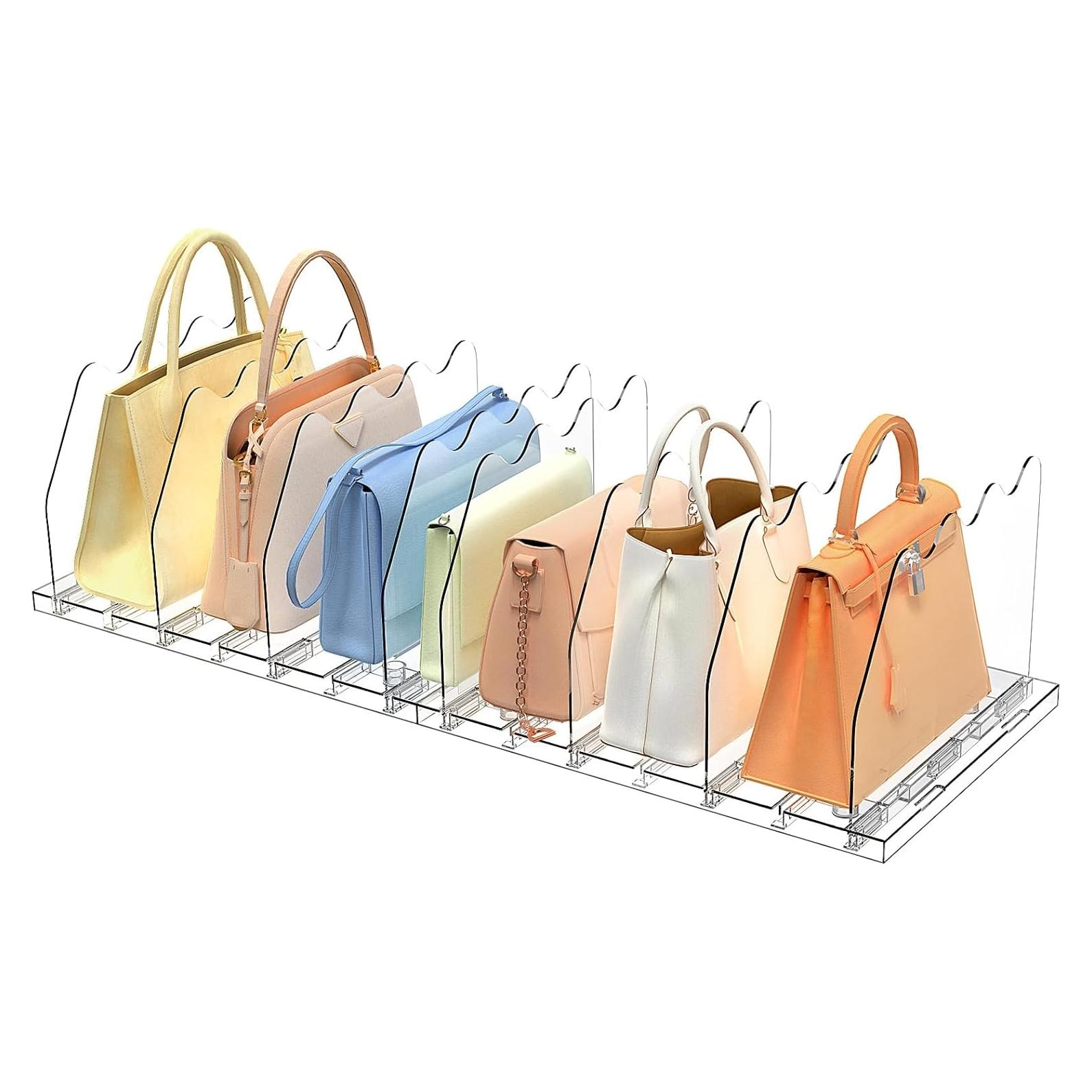 Organizador de Bolsos Ajustable SOYO Transparente 8 Compartimentos