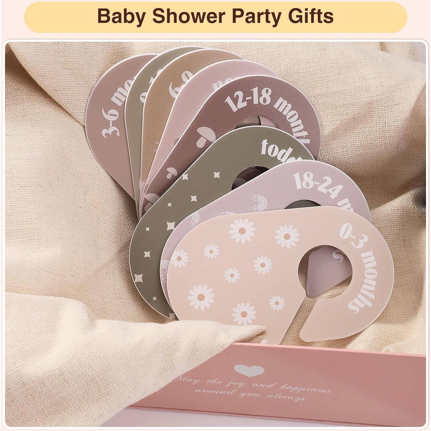 Divisor de Armario para Bebés WSICSE - Organizador de Ropa 8 Unidades