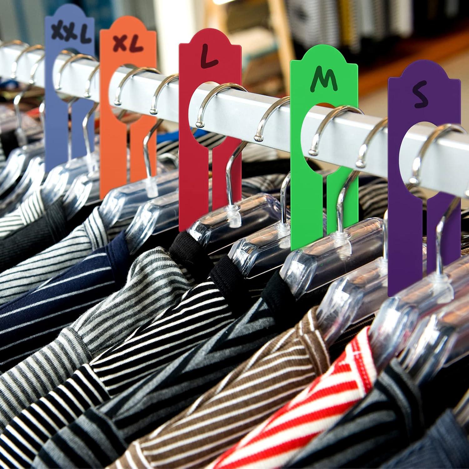 Divisores de Closet Sawysine 64 Pcs 8 Colores Rectangulares