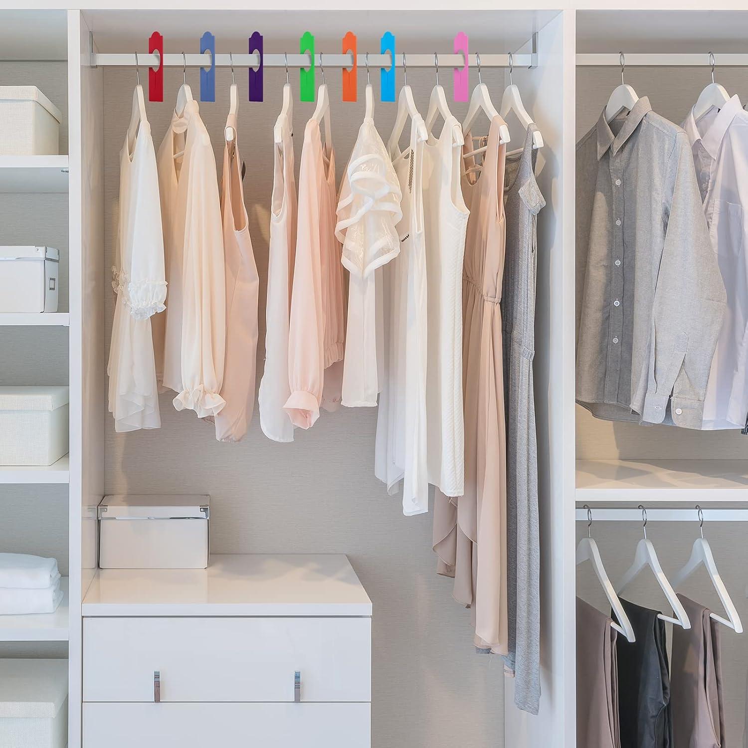 Divisores de Closet Sawysine 64 Pcs 8 Colores Rectangulares